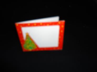 Weihnachtskarte + Briefumschlag WENKO