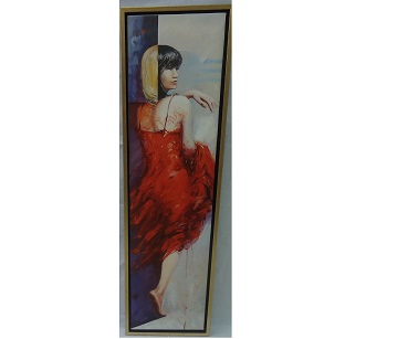 Bild 10 K. Kisimov Maedchen mit rotem Kleid