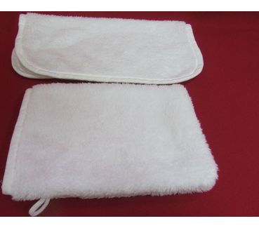 Peeling-Handschuh + Handtuch