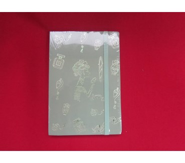 Hardcover Notizbuch mit elastischen